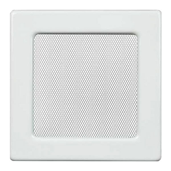 Решітка камінна  4FIRE 17х17 біла