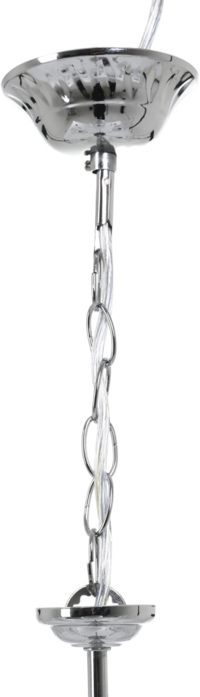 Люстра Sensio Nanter 5x40 Вт E27 хром/белый LS-07299/5S-E2740W