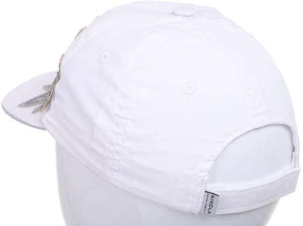 Кепка для дівчаток Pampona 21 L 01 р.50 білий 