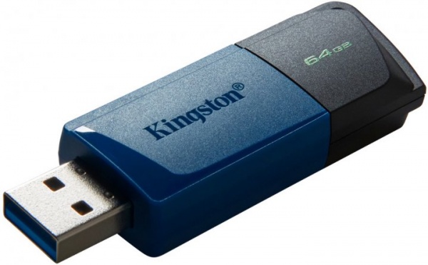Флешпам'ять Kingston DataTraveler Exodia 64 ГБ USB 3.2 black/blue (DTXM/64GB) 
