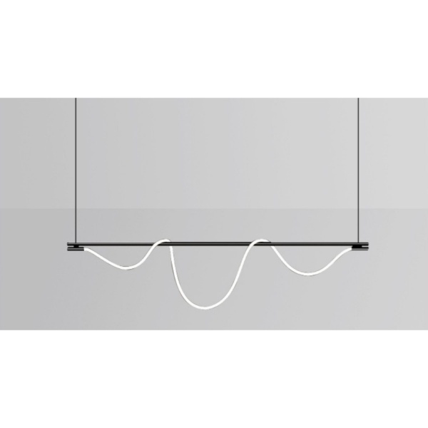 Люстра светодиодная Berger 1x50 Вт черный 7005-PL-50 Black 