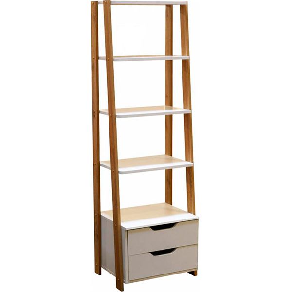 Полка Бордо 520x1650x400 мм белый/дуб тахо 