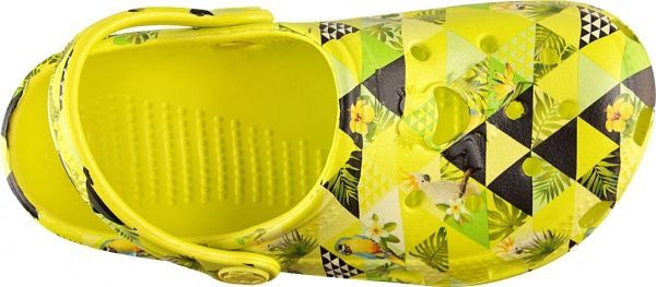 Сабо Coqui Big Frog Printed 8115-221-1300 р. 34-35 жовтий