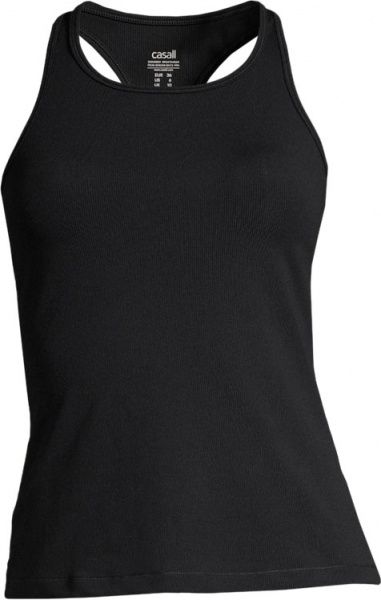 Майка Casall Bold Rib Racerback 20425901 34 чорний