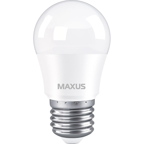 Лампа светодиодная Maxus 8 Вт G45 матовая E27 220 В 4100 К 1-LED-748 