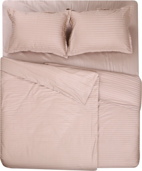 Комплект постельного белья 2 бежевый Simi 