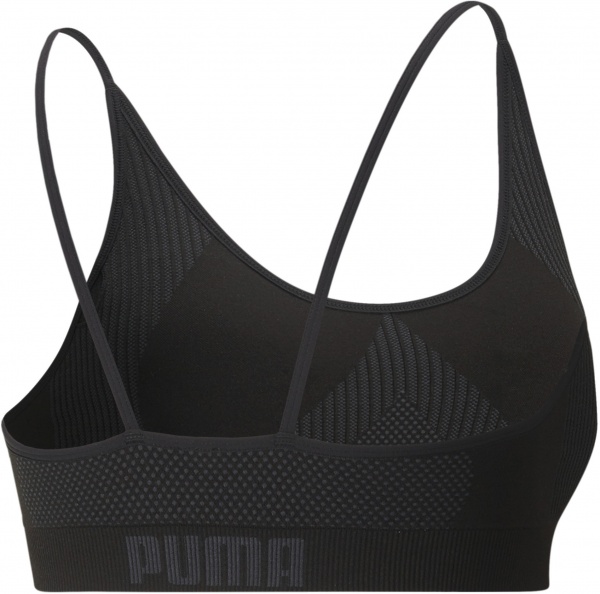 Бра Puma Strappy Seamless Bra 52107501 р.M черный