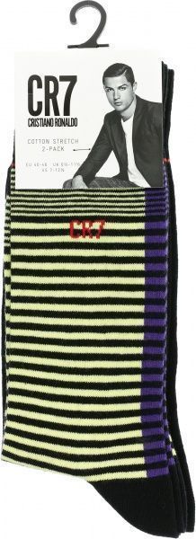 Носки CR7 8272-80-117 8272-80-117 2 пары разноцветный р.40-46