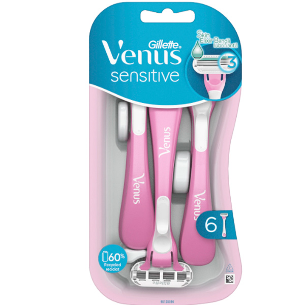 Станки одноразовые Gillette Venus Sensitive 6 шт.