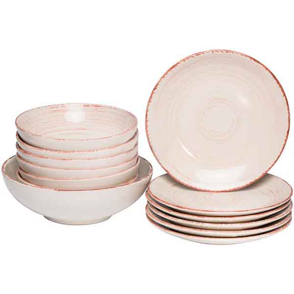 Сервиз столовый Antique White 13 предметов на 6 персон Bella Vita