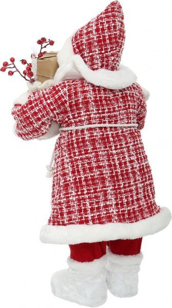Декоративная фигура Дед Мороз красно-белый S17202A 60 см 