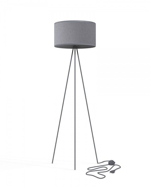 Торшер Nowodvorski Cadilac 40 Вт E27 серый 7992 