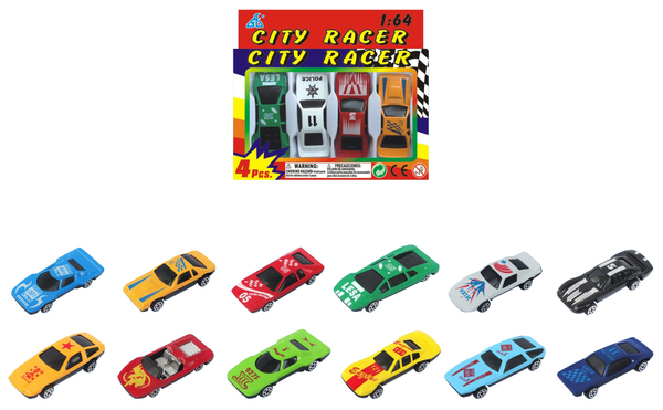 Игрушечный набор GW мини-транспорт City Racer в ассортименте 1:64 6688588