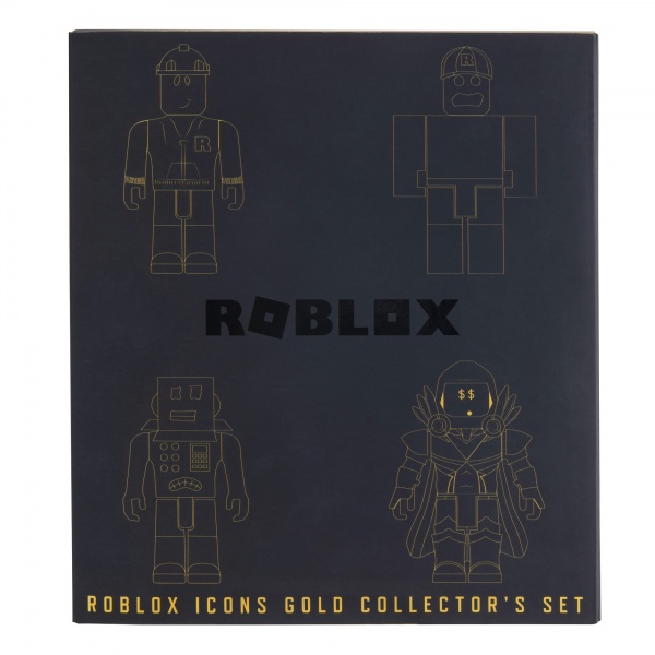 Фігурка колекційна Roblox Jazwares Four Figure Pack Icons – 15th Anniversary Gold Collector's Set ROB0527 