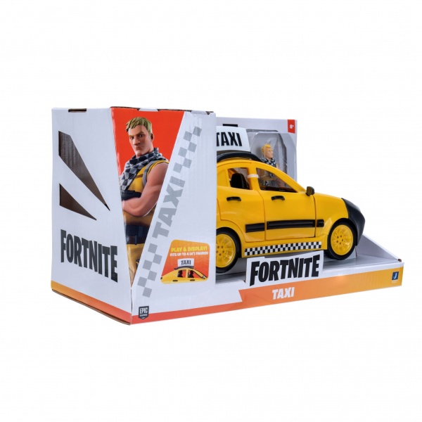 Ігровий набір Fortnite Joy Ride Vehicle Taxi Cab автомобіль і фігурка FNT0817 