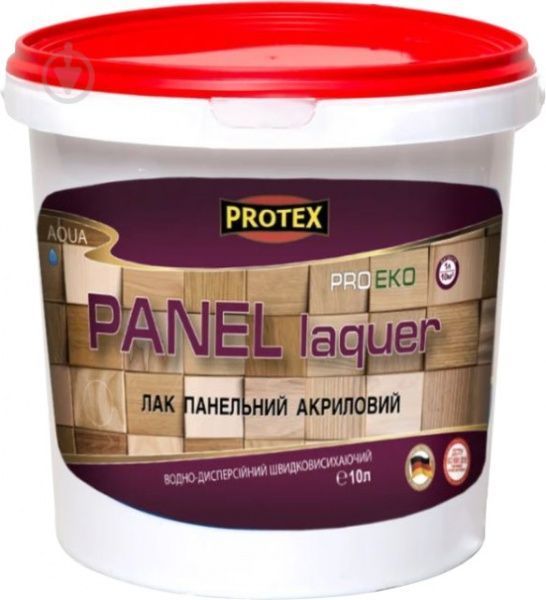 Лак панельний акриловий Protex глянець 10 л