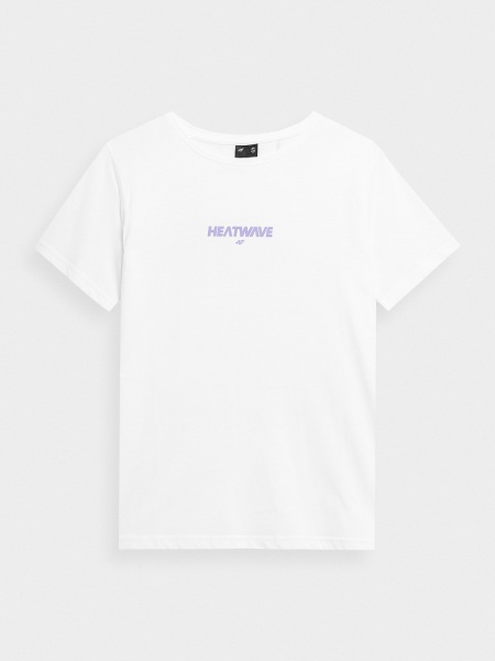 Футболка 4F 4FSS23TTSHF561-10S р.XL белый