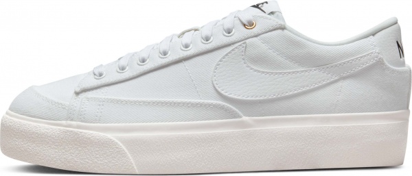 Кеды Nike W BLAZER LOW PLATFORM CNVS DV7475-100 р.40 белый