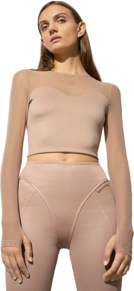 Футболка 4F LONGSLEEVE F034 4FSS22TLONF034-82S р.M бежевий