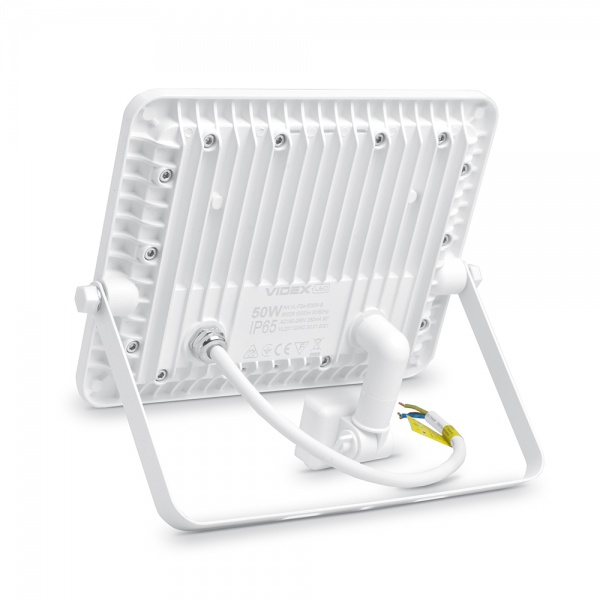 Прожектор Videx LED F2e с датчиком движения и освещенности 50 Вт IP65 белый 26266 