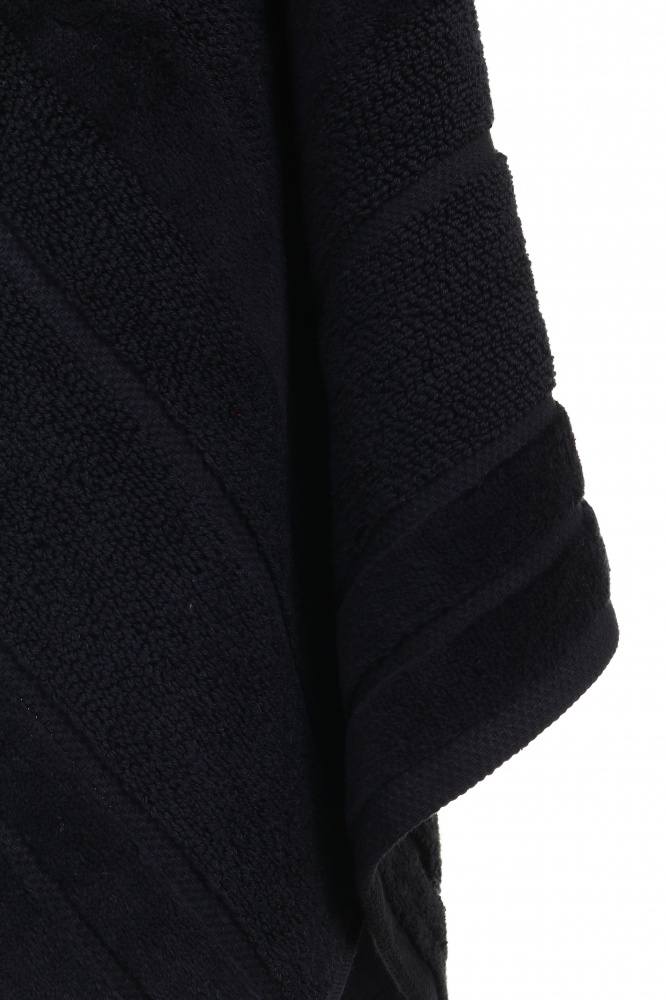 Рушник махровий Tabby 50x90 см чорний La Nuit