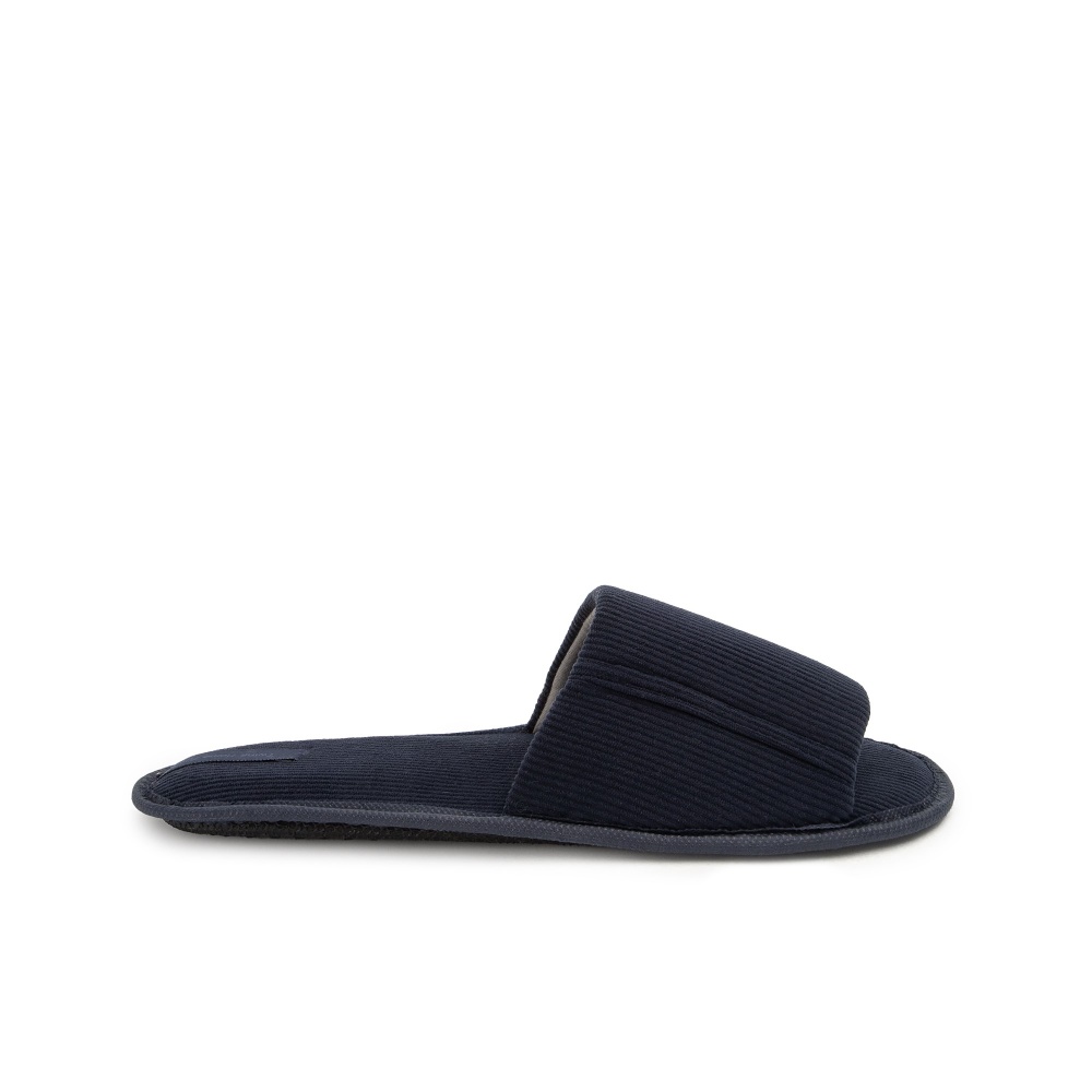 Тапки домашние Twins VL вельвет mono 11510 р.40/41 синий