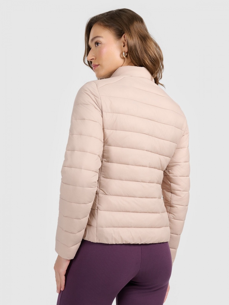 Куртка жіноча 4F DOWN JACKET F0855 4FWSS26TDJAF0855-83S р.S бежева