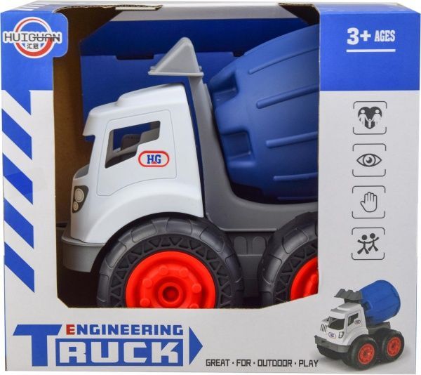 Игрушечная бетономешалка стройтехника 2018-21