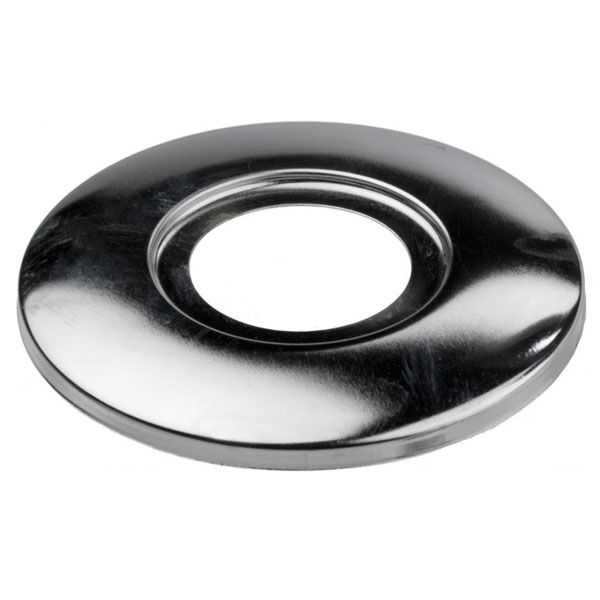 Розетка хромована металева розбірна 3/4