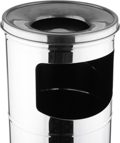 Урна-пепельница EFOR Metal серебряный 64176