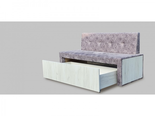 Диван кухонний Lion Титан 1560х645/1170х820 мм дуб аппалачі / сірий 