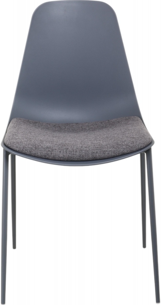 Стул обеденный Slim soft / темно-серый