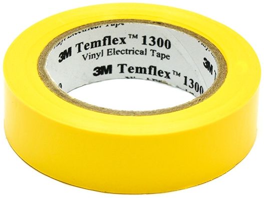 Ізострічка 3M жовта 15 мм x 10 м ПВХ