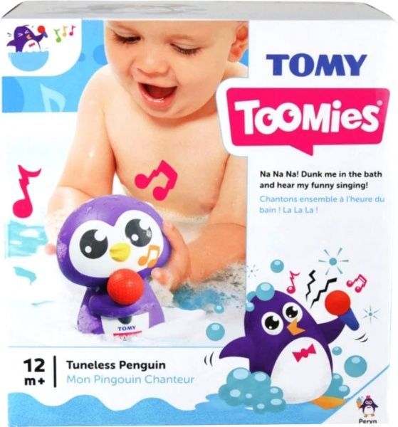 Игрушка для ванны Tomy Веселый пингвин T72724C