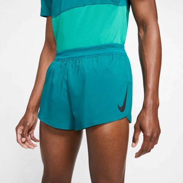 Шорти Nike M NK AROSWFT SHORT 2IN AQ5257-379 р. M бірюзовий