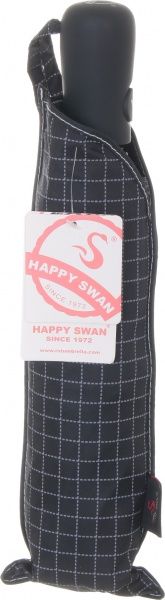 Парасолька Абстракція, складна, автомат чорний 