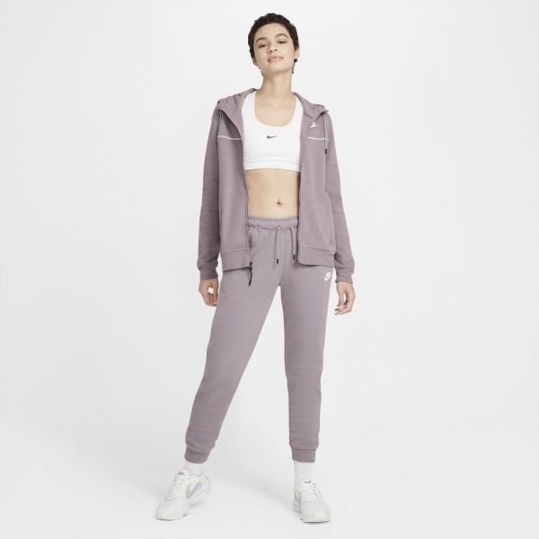 Джемпер Nike W NSW FZ HOODIE MLNM FLC CZ8338-531 р. M рожевий