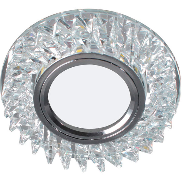 Светильник точечный Светкомплект AG 663 с LED-подсветкой 50 Вт G5.3 4500 К хром 