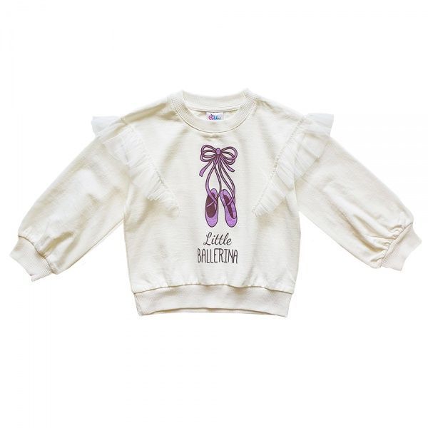 Світшот для дівчинки Colibri р.98 білий G4007 