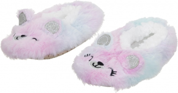 Тапочки детские для девочки Maxwin KIDS Зверюшки Радуга р.32-34 разноцветный 