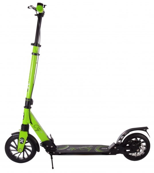 Самокат Extreme Motion City зелений SK207 