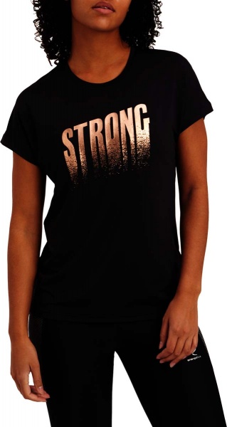 Футболка Energetics Gundren IV W 419572-900050 р.M чорно-золотий