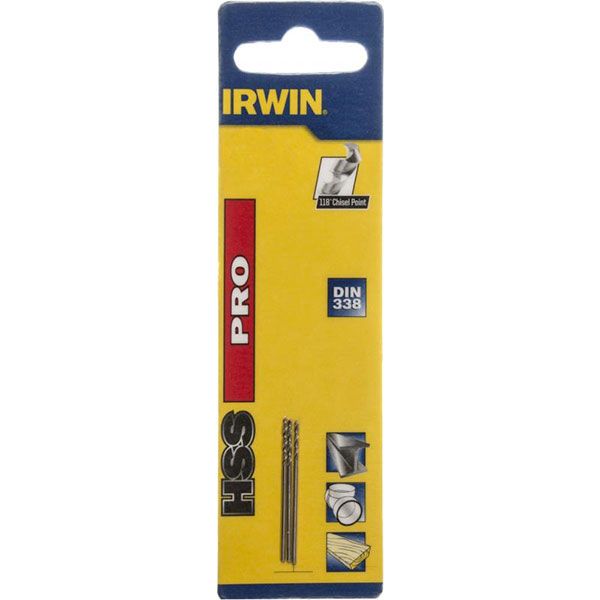Сверло по металлу Irwin HSS PRO 18x40 мм 3 шт. 1.5 мм 3 шт. 10502377