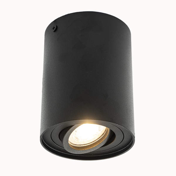 Светильник точечный Berger 40 Вт GU10 черный 3010-DL-1 Black 