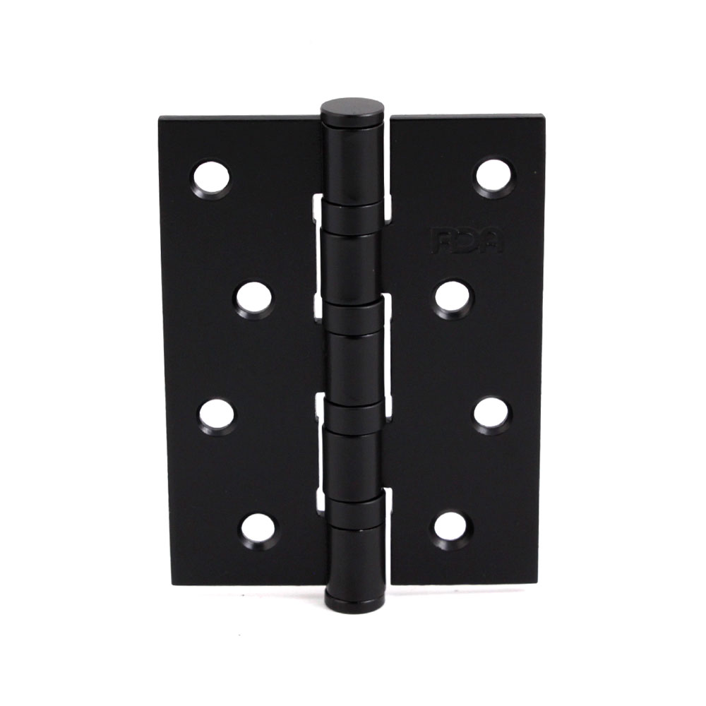 Петля RDA 66298 врізна 100x31x3 мм матовий чорний універсальна 1 шт.