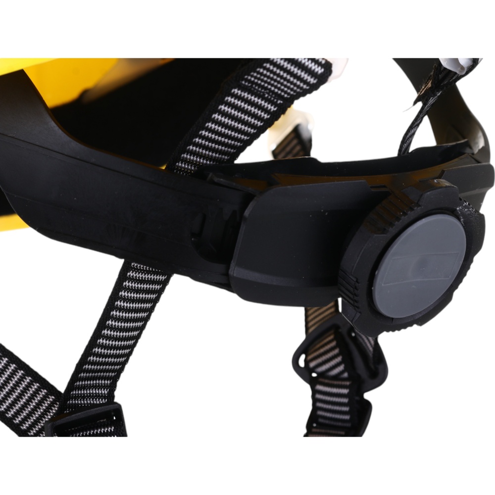 Каска строителя Montero желтый W-037