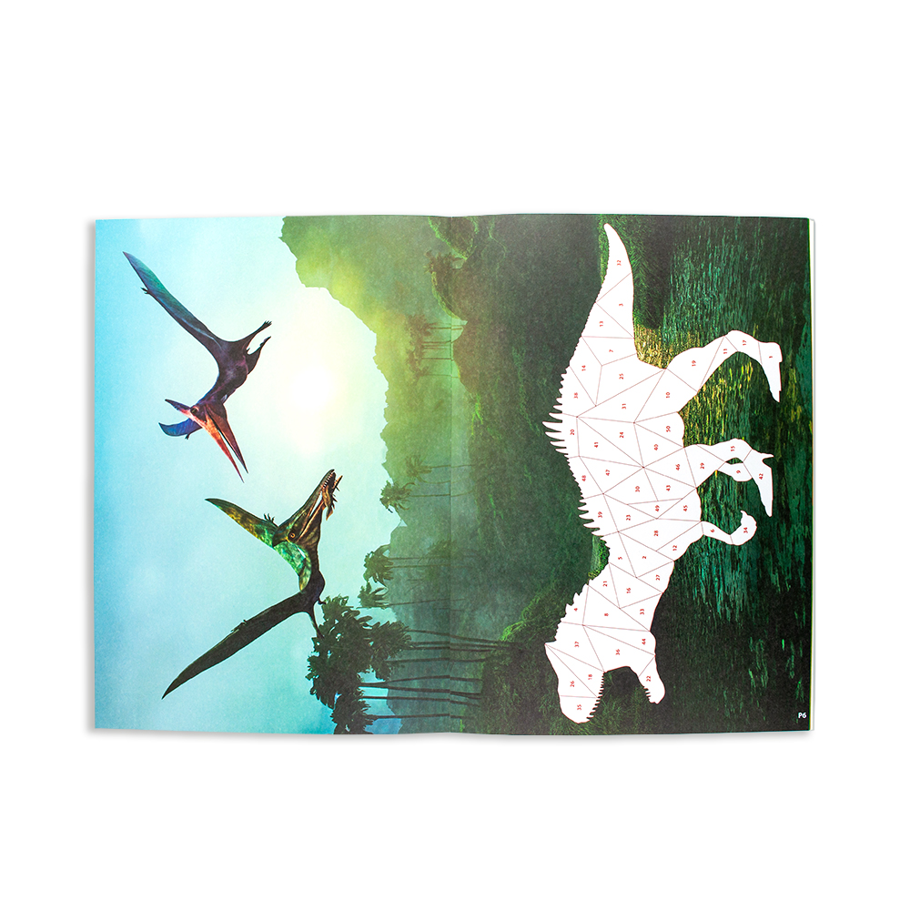 Стікербук за номерами MOXY Dinosaur Expedition 961030