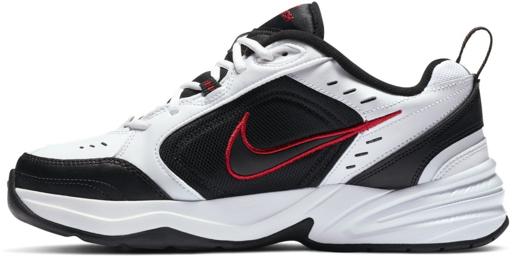 Кроссовки мужские демисезонные Nike Air Monarch IV 415445-101 р.41 белые с черным