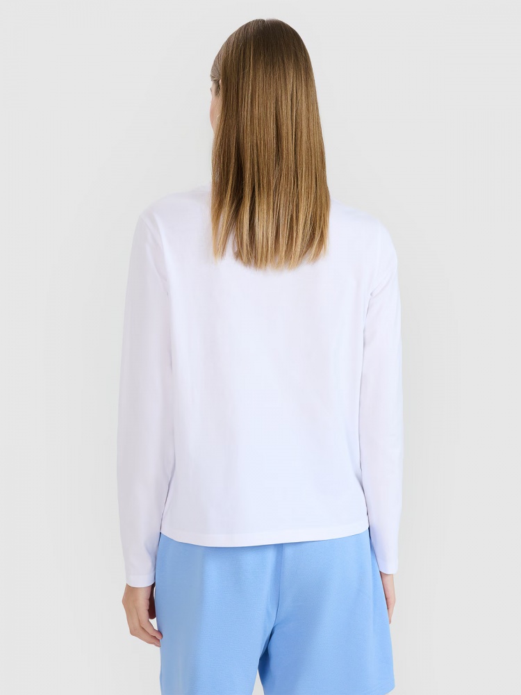 Лонгслив 4F LONGSLEEVE F431 4FWMM00TLONF431-10S р.XS бежевый