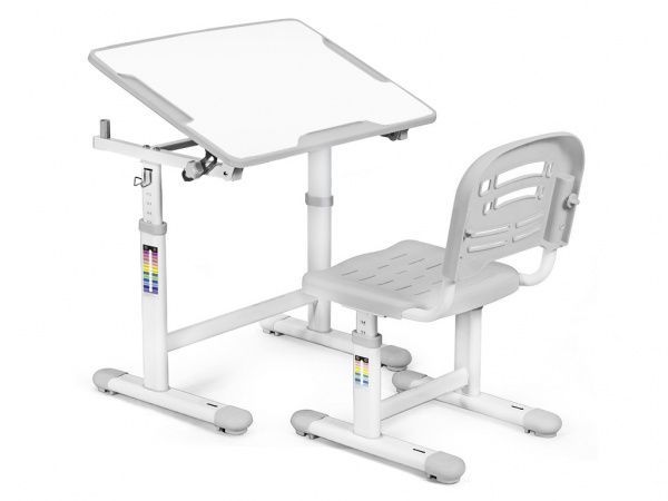 Комплект стол и стул Evo-kids Evo-07 Grey
